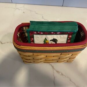 Longaberger Holiday Helper basket